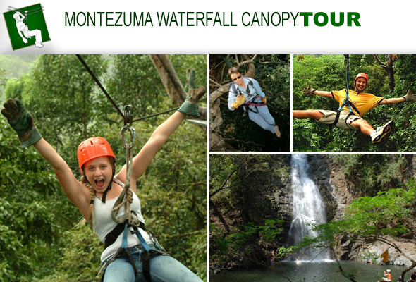 The Montezuma Waterfall Canopy Tour